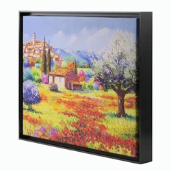 Custom Wall hanging Mounting Alloy Aluminium Photo Frame Strips Aluminum alloy Gold Metal Picture Frame