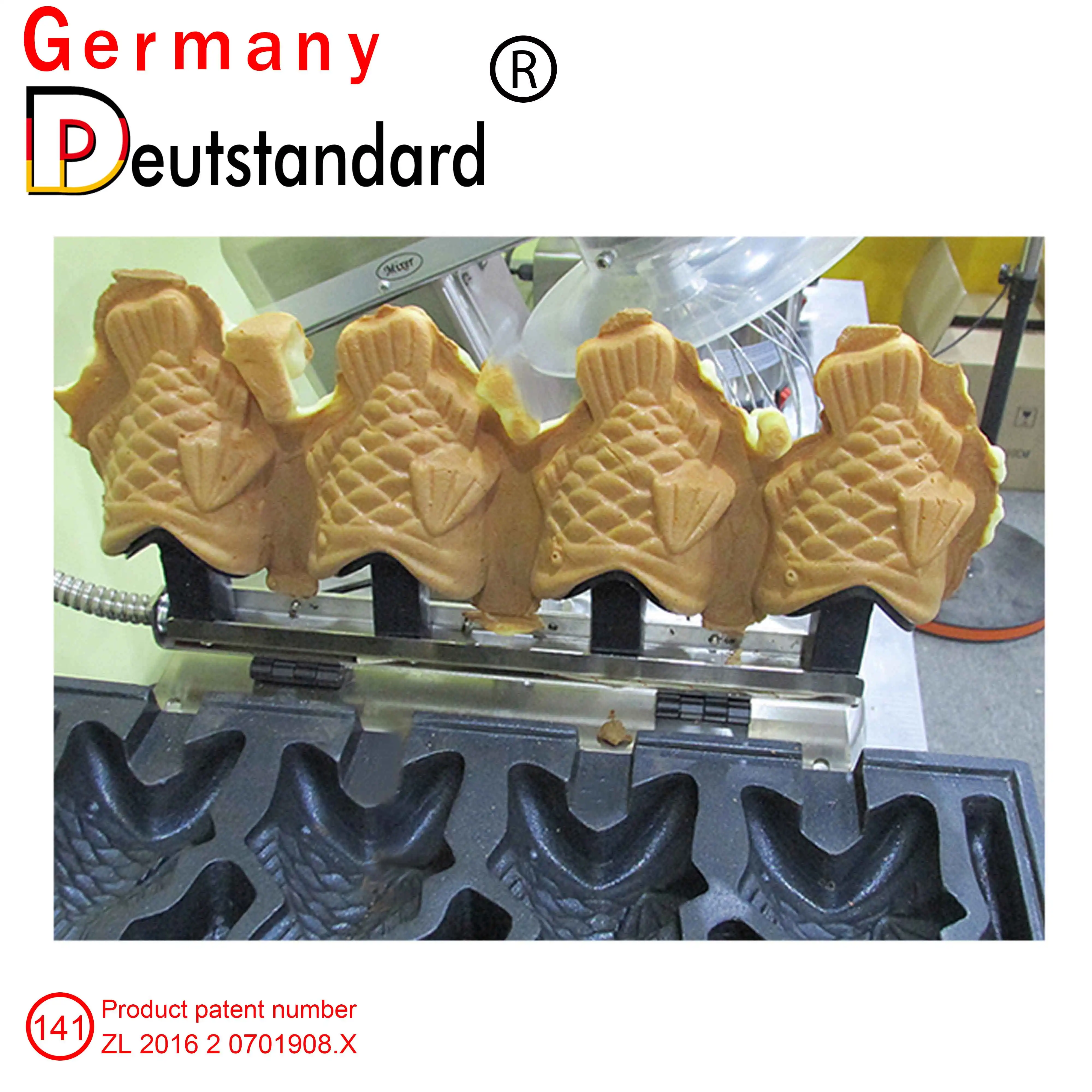 Ice Cream Fish Waffle Cone Taiyaki Ice Cream Maker Machine