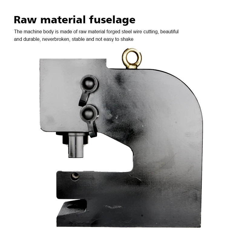 Emeads CH-80 Channel Steel Punching Three Sides Hydraulic Punching Machine