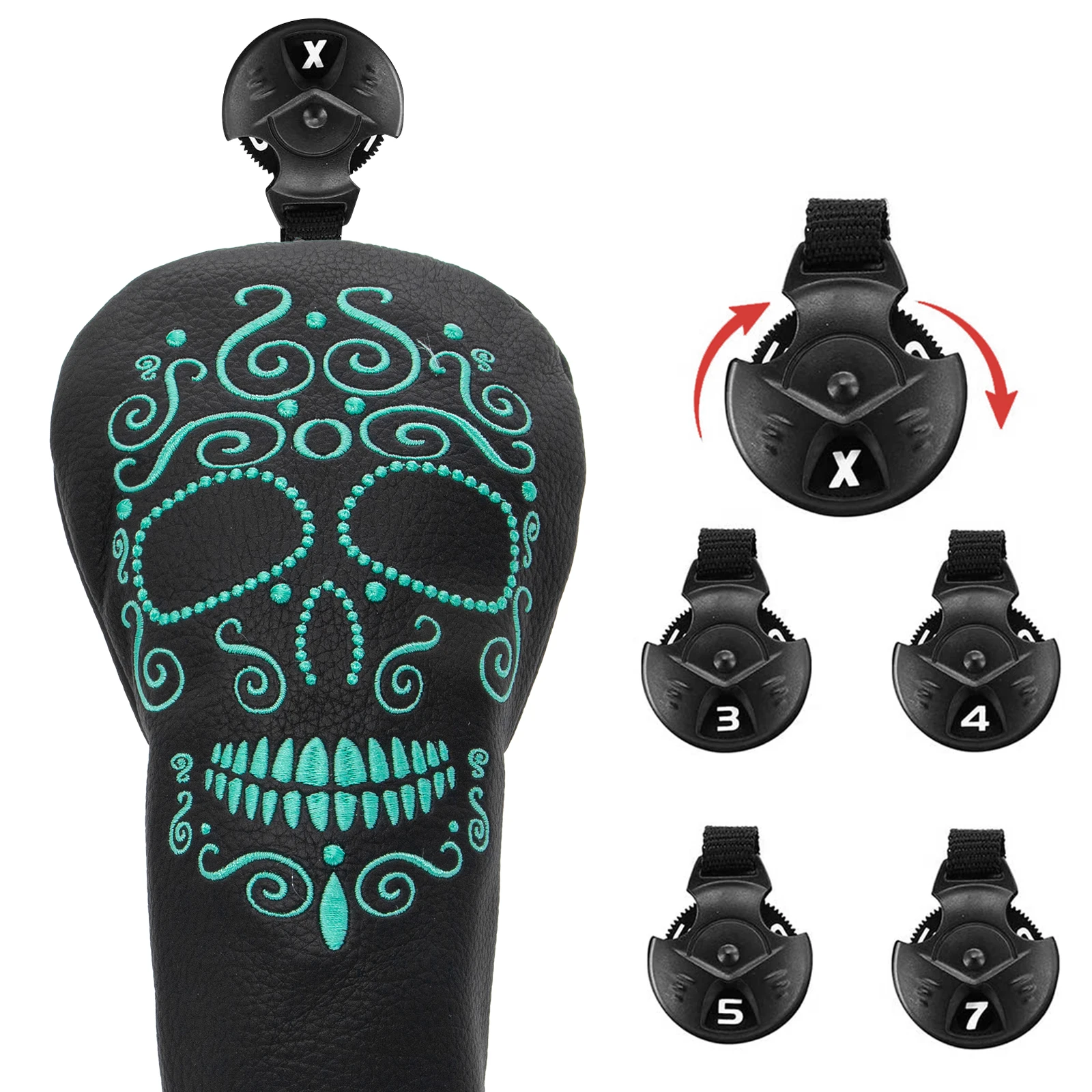 OEM Design Primus Golf Wholesale Golf Club Covers Headcovers Golf Headcovers Leather Black