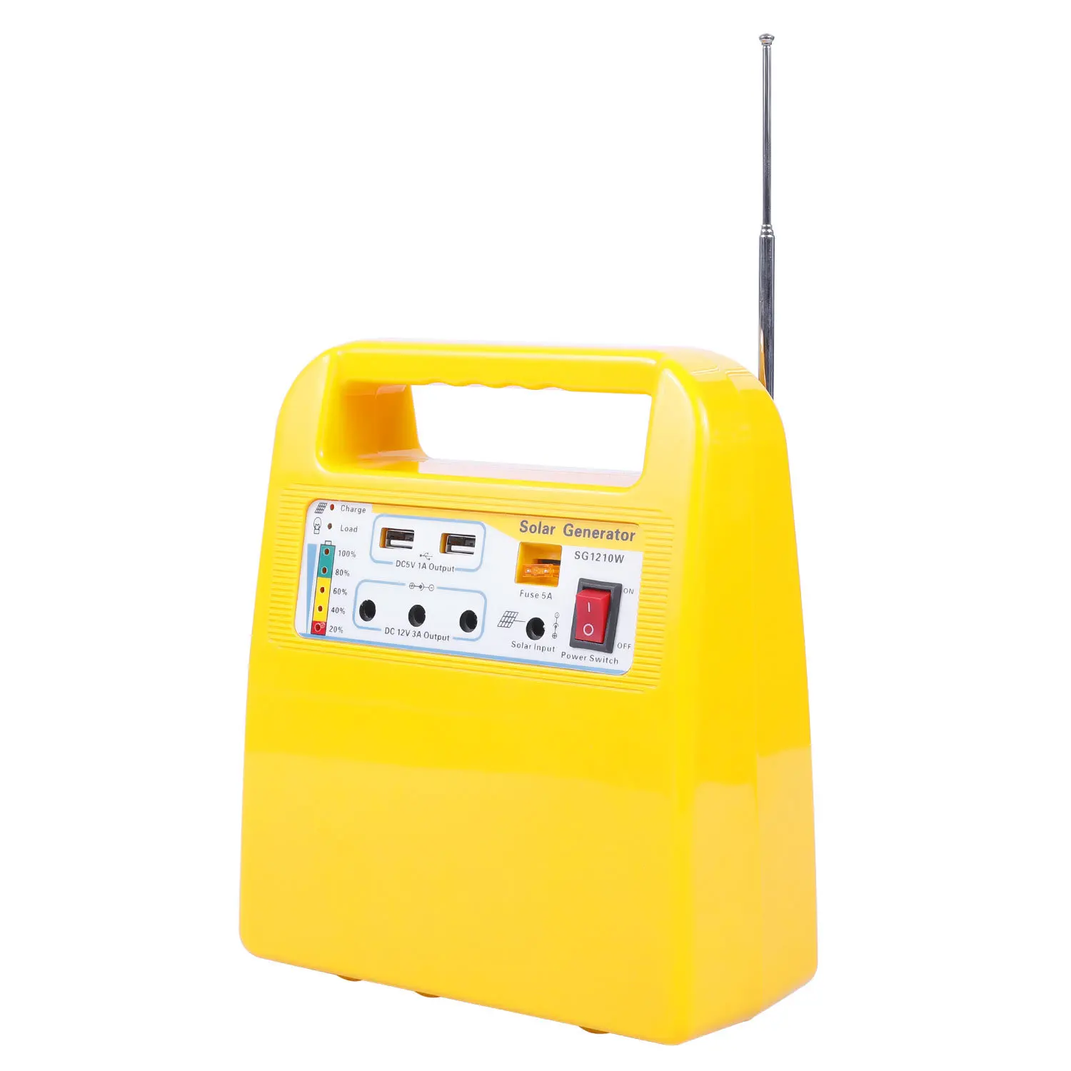 MP3 solar LED Multi-function player Solar energy saving power supply