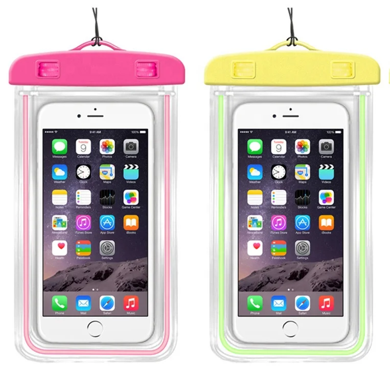 Water Luminous Tpu Travel Multifunctional Oem Odm Polyester Mobile Phone Cases Waterproof Pouch For Nokia Play 2 Max Beach Bags