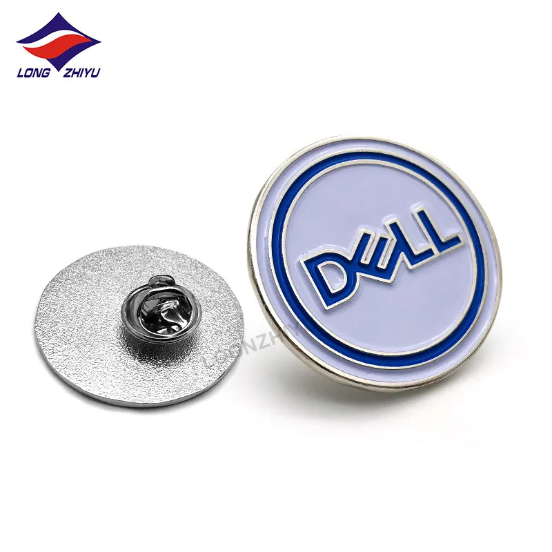 Longzhiyu Metal Enamel Pins Badge Uniform Lapel Pin Support Custom Logo Metal Badges for Decoration