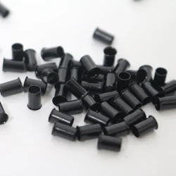 1000pcs 2.8/3.0/3.4 cm Copper Bell Micro Link Tubes Beads Locks Micro Rings for Hair Extensions