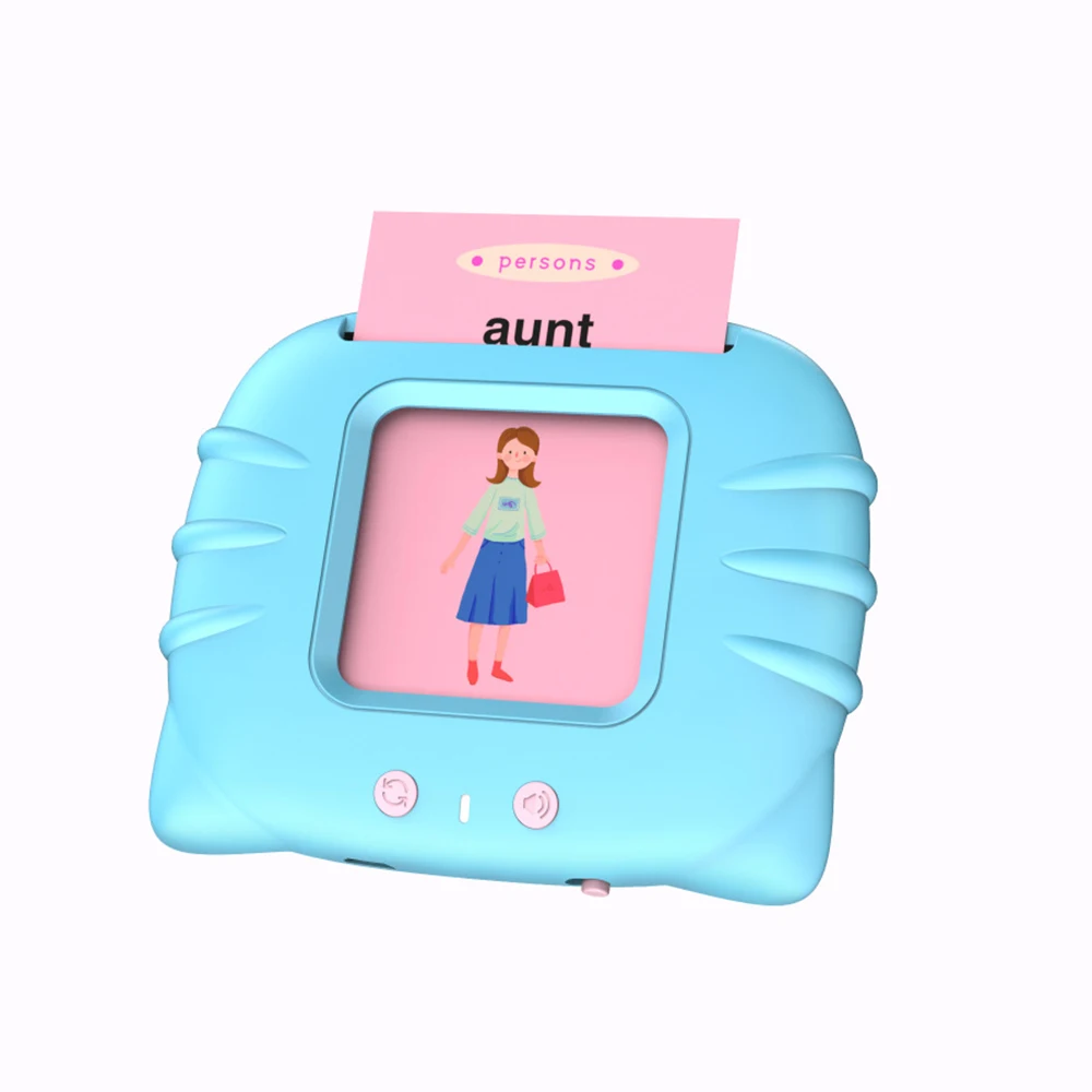 Kitty Electric Talking Flash Cards Card Pronunciation Learning Educational Toys For Kids Early Education Brain Development