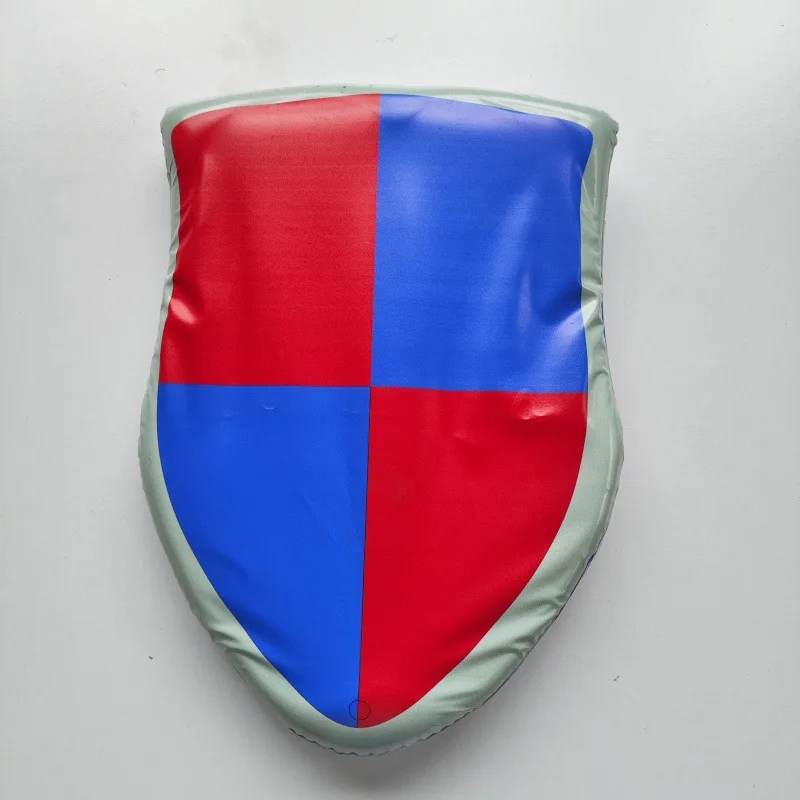 Customizable pvc inflatable sword shield fencing model for kids outdoor toys party cosplay