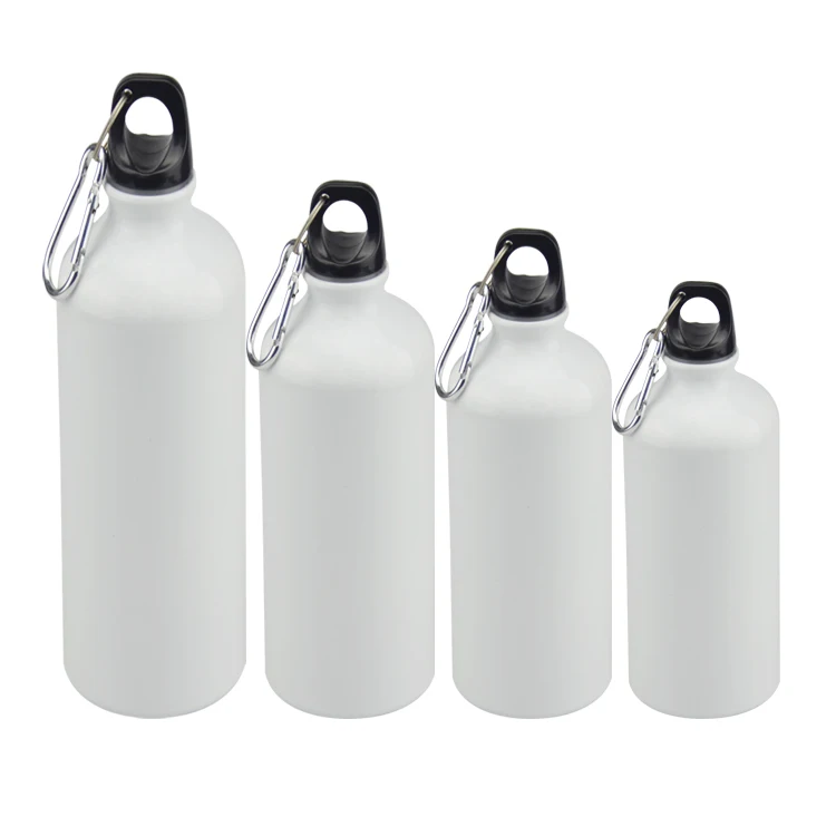 MIDA Wholesale Bottle Sport Straight Cup Classic White Water Aluminum Design for Heat Transfer Printed Sublimation Water Bottle