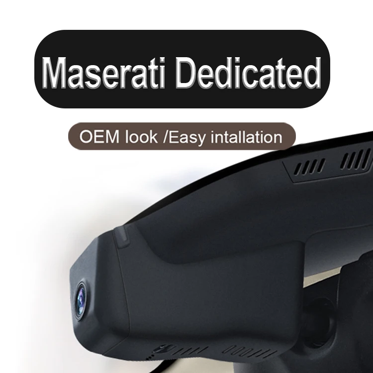 Tachograph Driving Recorder DVR Dash Cam Car Black Box for Maserati