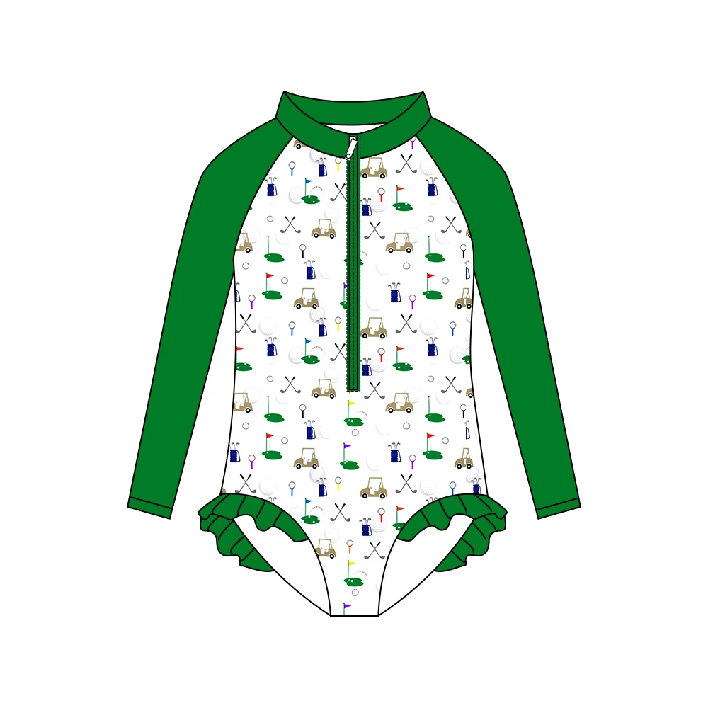 2024 popular Girls childrenswimwear kids bathing suits pretty girls  swimsuits