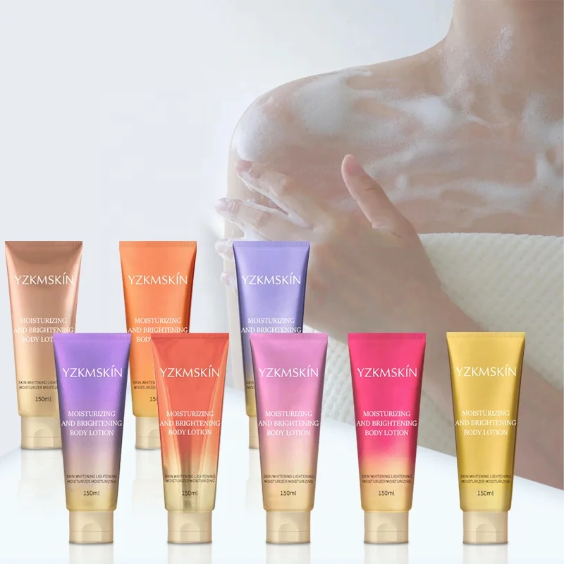 Hand And Body Lotion Manufacturers Private Label Lightening Body Milk Lotion For Black Skin Natural Whitening Body Lotion Cream