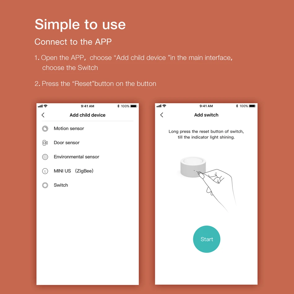 High purchase rate zigbee 3.0 internet of things device elegant multifuntuion SOS button