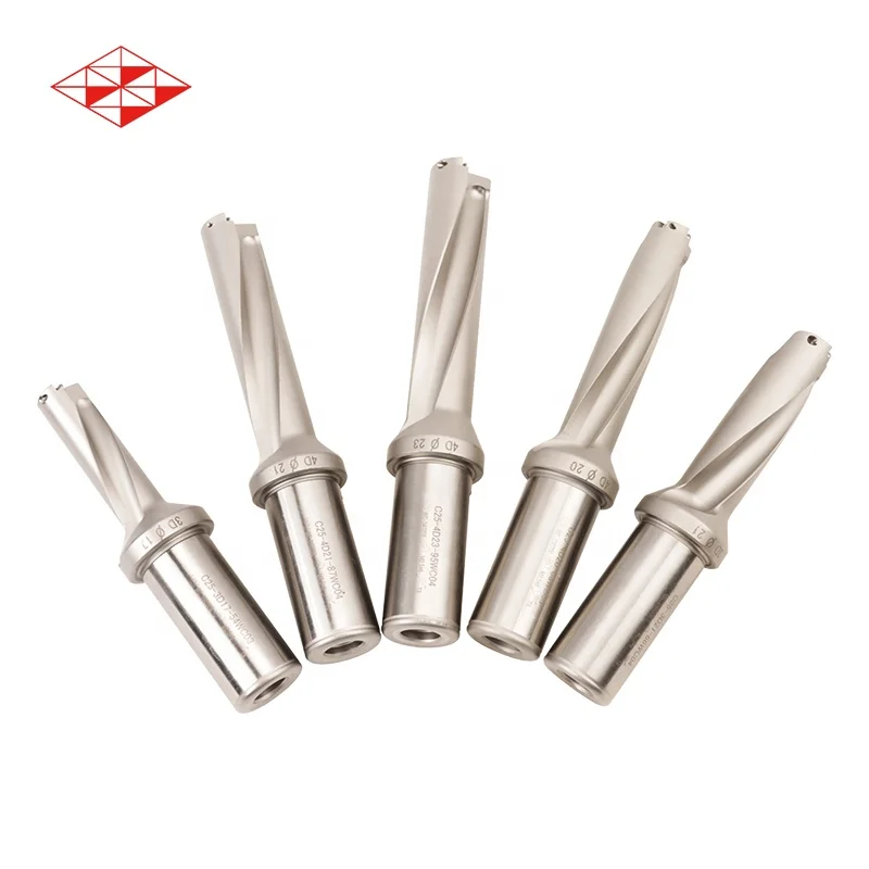 Индексная вставка инструменты для вставки высокоскоростное индексируемое U-образное сверло 2D 3D 4D с вставками