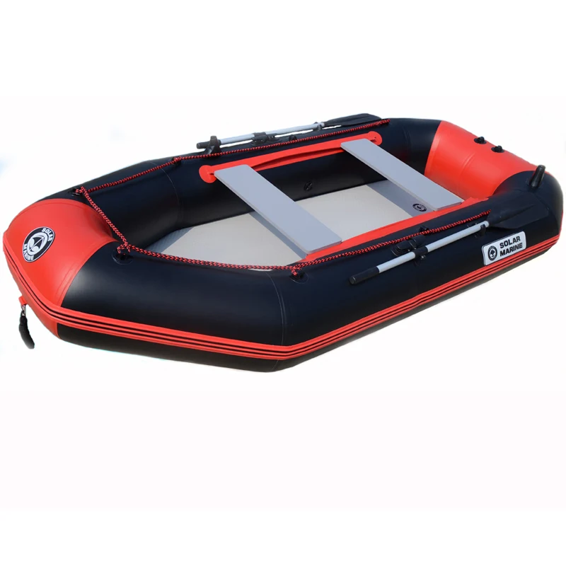 High Quality Solar marine 3 Person canoe/kayak Customization Rowing Boats PVC Kayak Rafting Fishing Inflatable