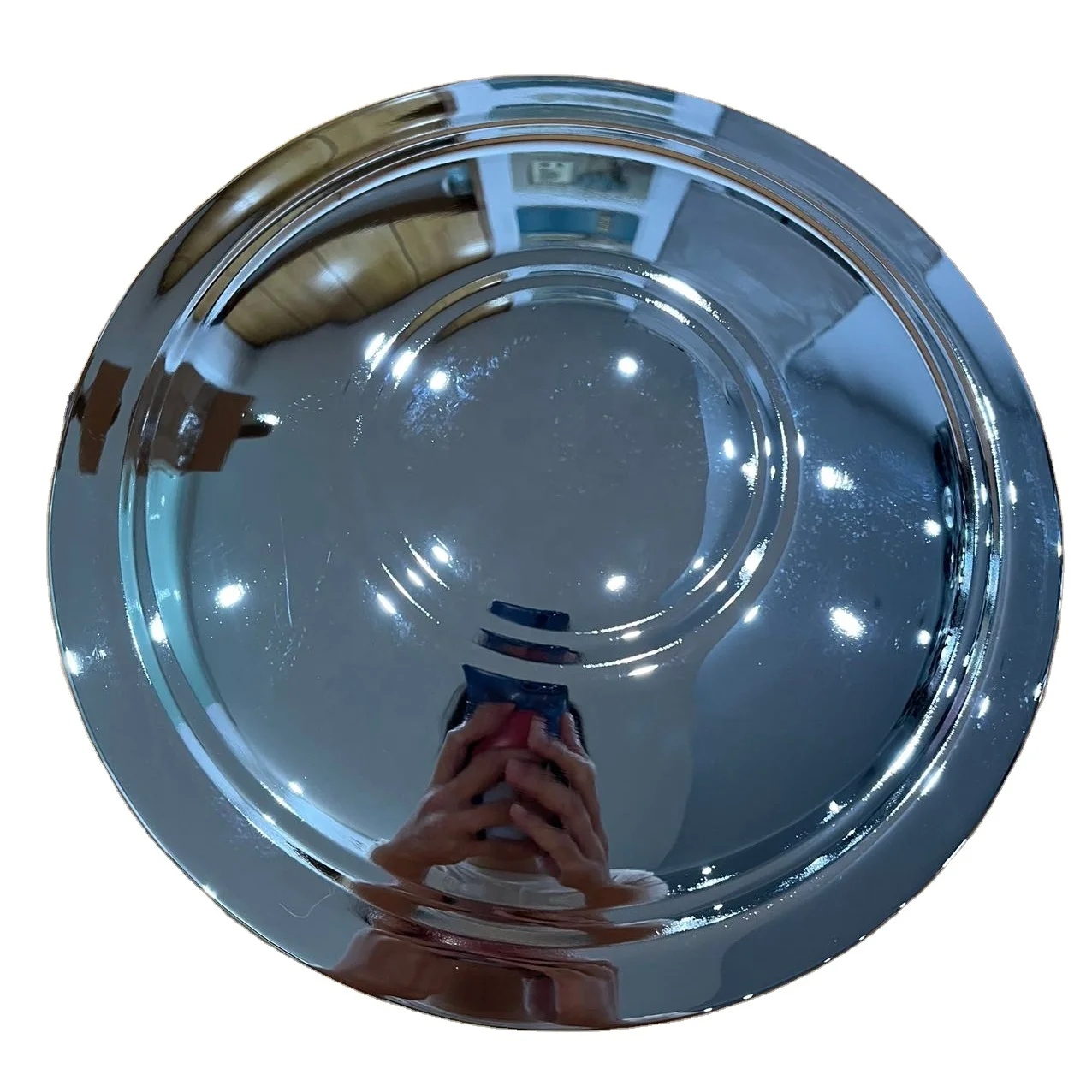 Chrome Rally Wheel Center Caps Hub Cap Decorative Cover of Wheel