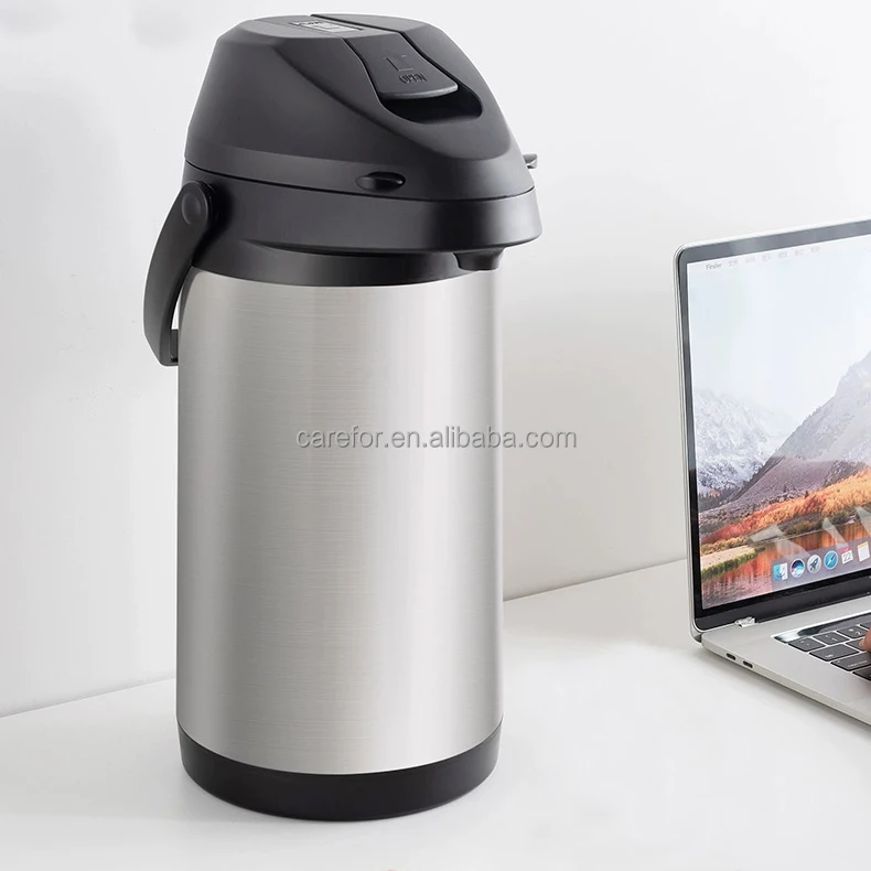 Hot Selling 304 Stainless Steel Potable Drink Bucket Double Wall Coffee Dispenser With Rotating Base