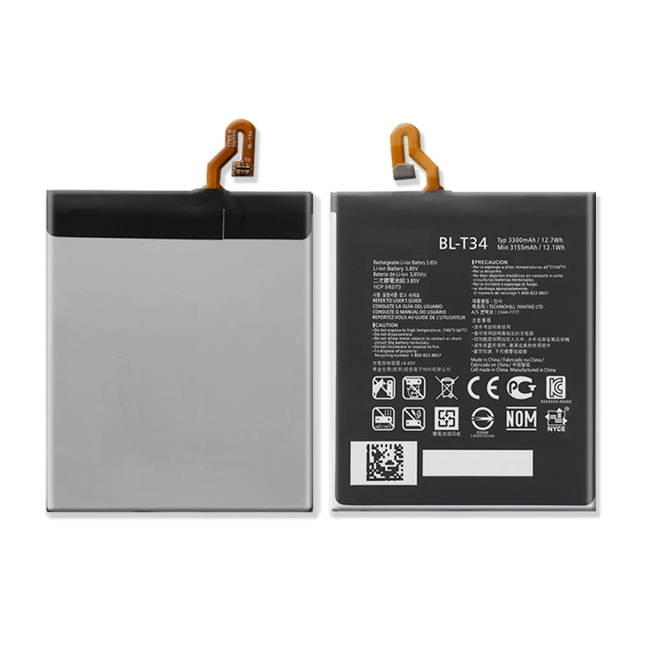 Абсолютно новый 0 цикл оригинальный BL-T34 батареи мобильного телефона бренд V30 V30A H930 H932 LS998 Замена литий-ионный аккумулятор 3155 мАч