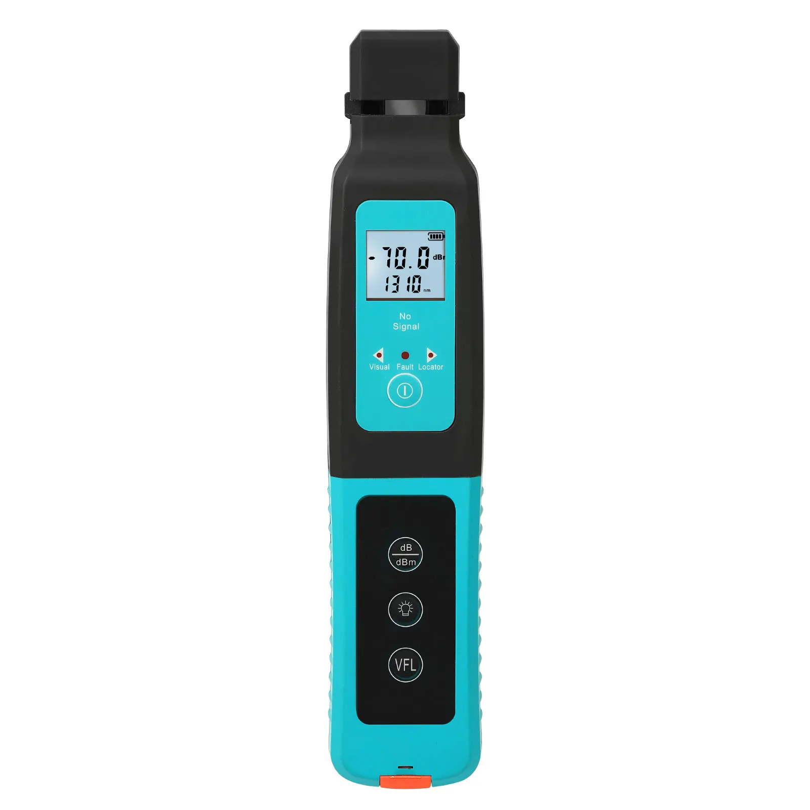 HR 10  Optical Fiber Identifier Liver Fiber Detector with VFL 10MW in Mental Case like exfo