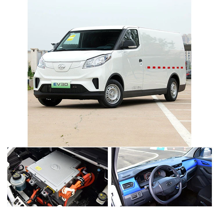 High Speed Pure Solar Energy Practical Style New Energy Vehicles Ev Car Cheap Used Car Saic Maxus Euniq EV30 Electric Van Car