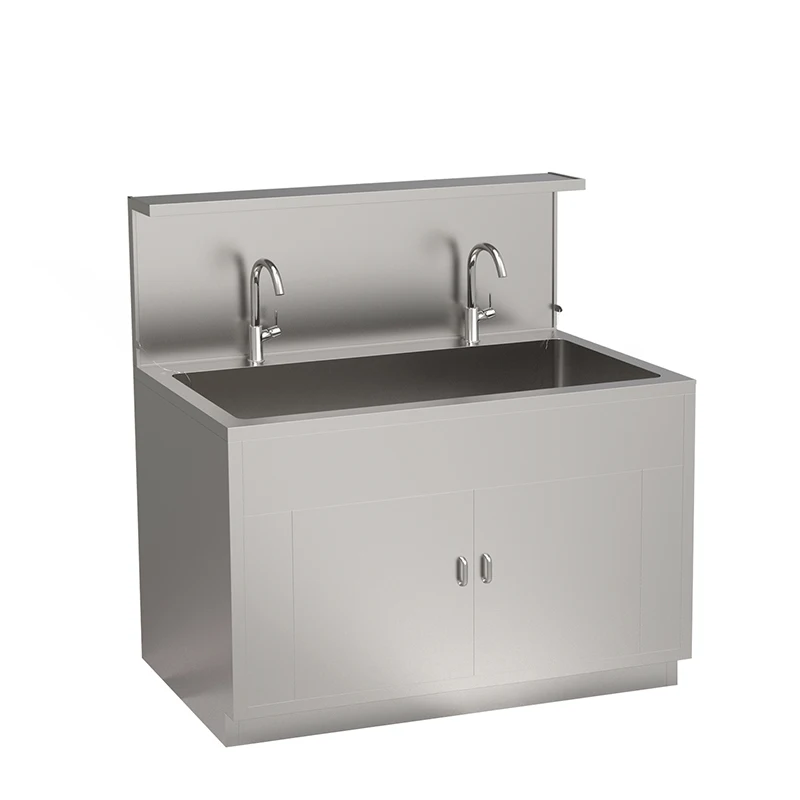 Stainless steel medical sink cabinet for hospital/hotel