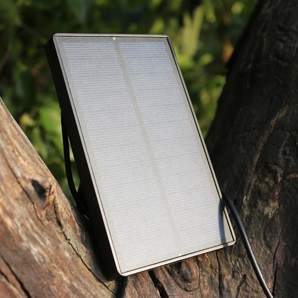 Full HD 20M 1080P 3G Wild Game Camera with Portable Solar Panel for Charging 80ft Flash Range 3G Wireless Video Cam