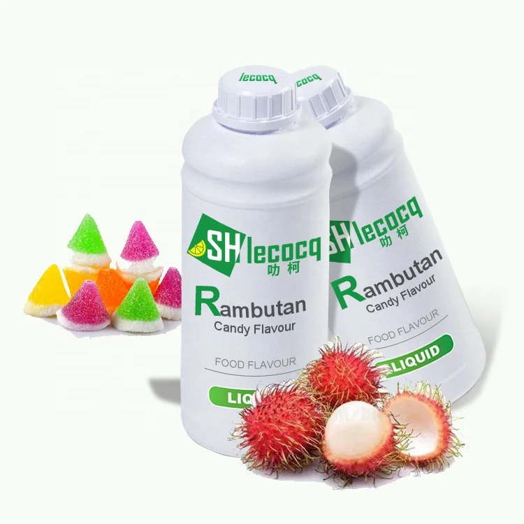 Liquid Rambutan Fruit Flavor for Candy Confectionery Food Grade High Concentrates Factory Sale