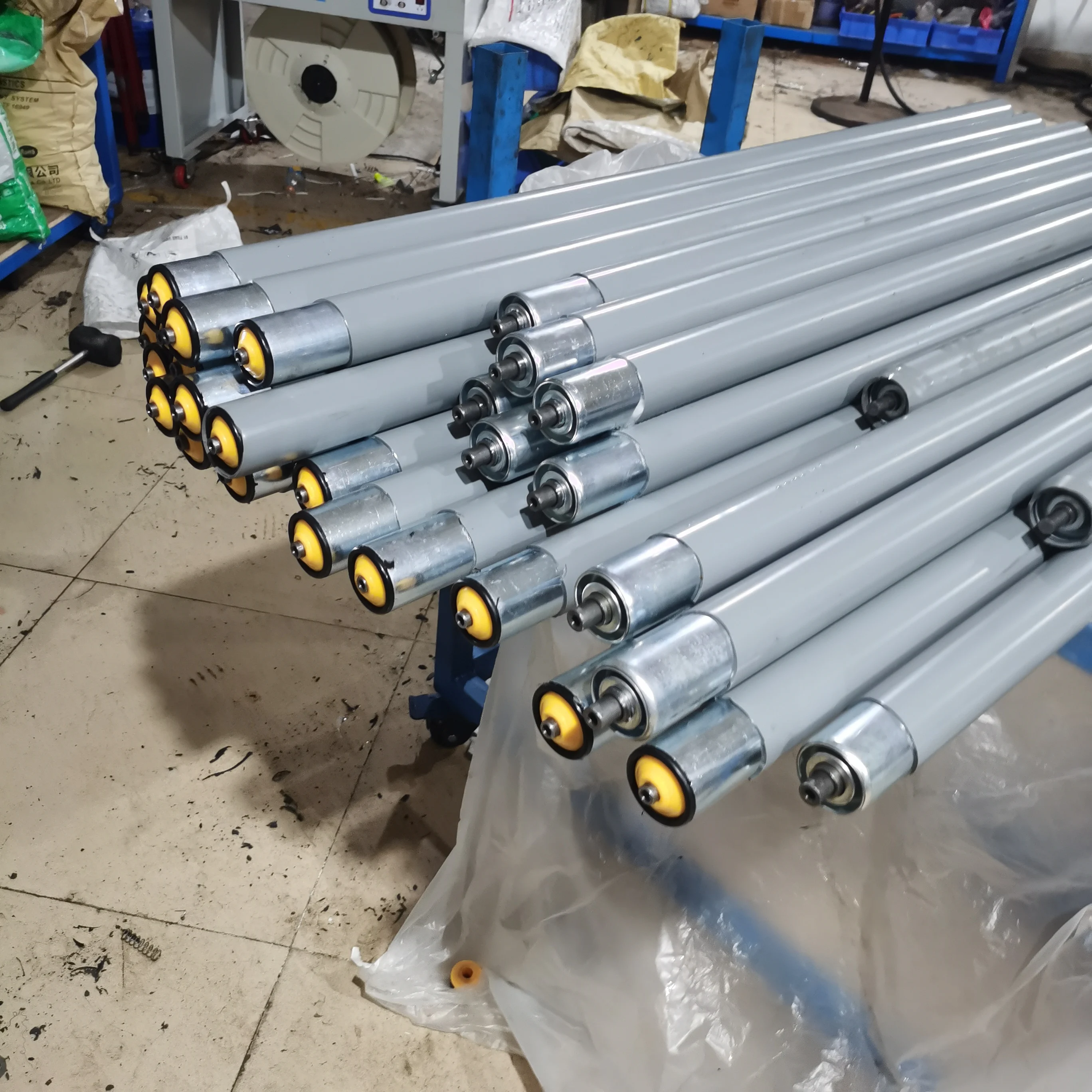 Unpowered roller rubber PVC hose roller rubber sleeve Unpowered roller wear-resistant silicone rubber hose