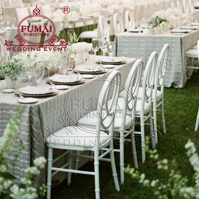 White Stackabale Outdoor Wedding Cheap Wholesale Plastic Chairs For Events