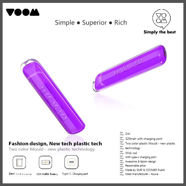 Itsuwa Voom Iris Mini 600 электронная сигарета зажигалки для электронных сигарет изготовленные на заказ испаритель Zigarett