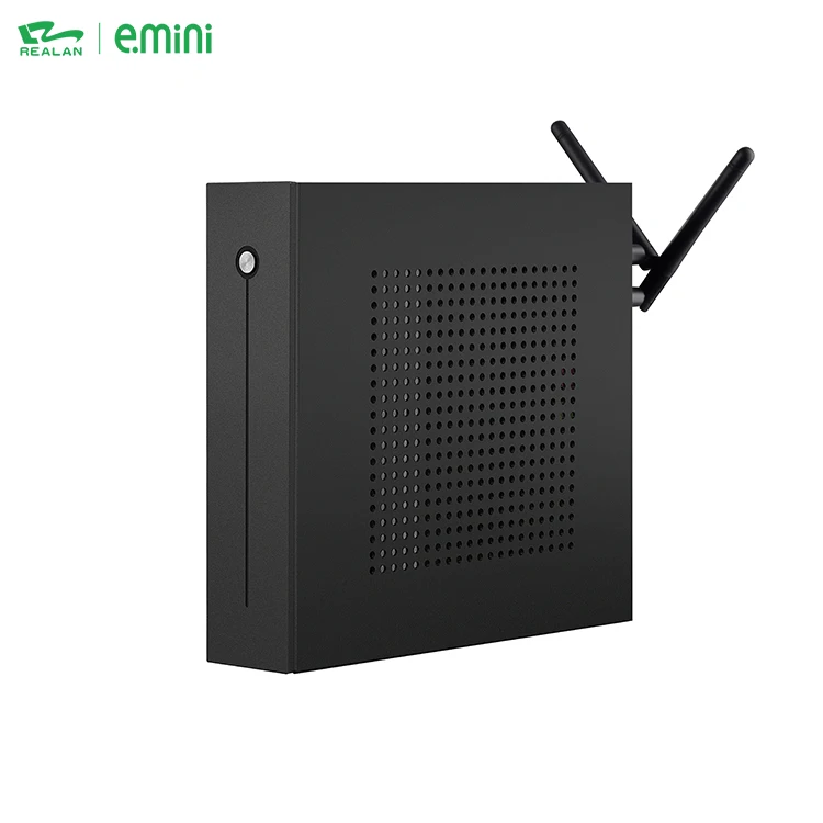 OEM Celeron J1900 Quad Core 2 Ethernet Customized Low Power Thin Mini PC