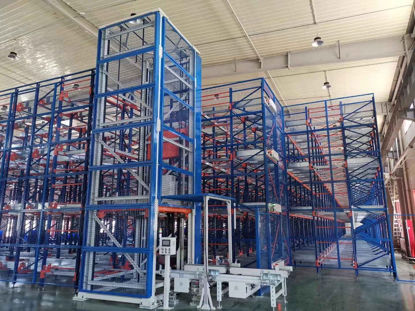 High efficiency radio shuttle pallet rack warehouse smart shelf rack heavy duty storage shelves