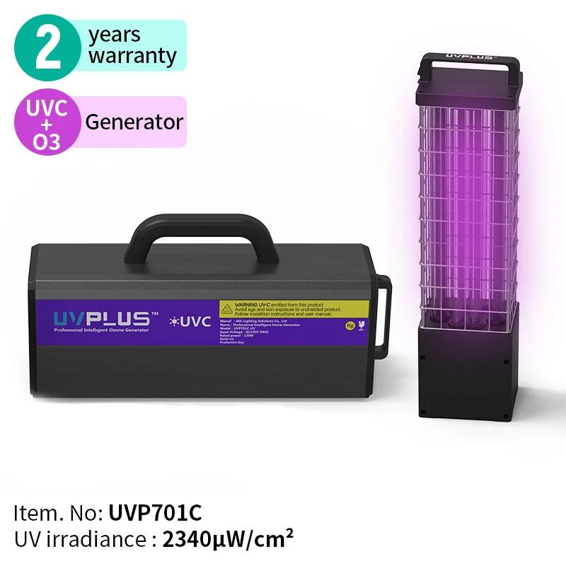 UVPLUS Professional Intelligent Portable UV Ozone Disinfectant Generator for Cloth Disinfection
