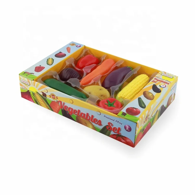 Toddler Role Playing Toy Interactive Play Set Children Pretend Cooking Game Vegetables Sets for Boys and Girls