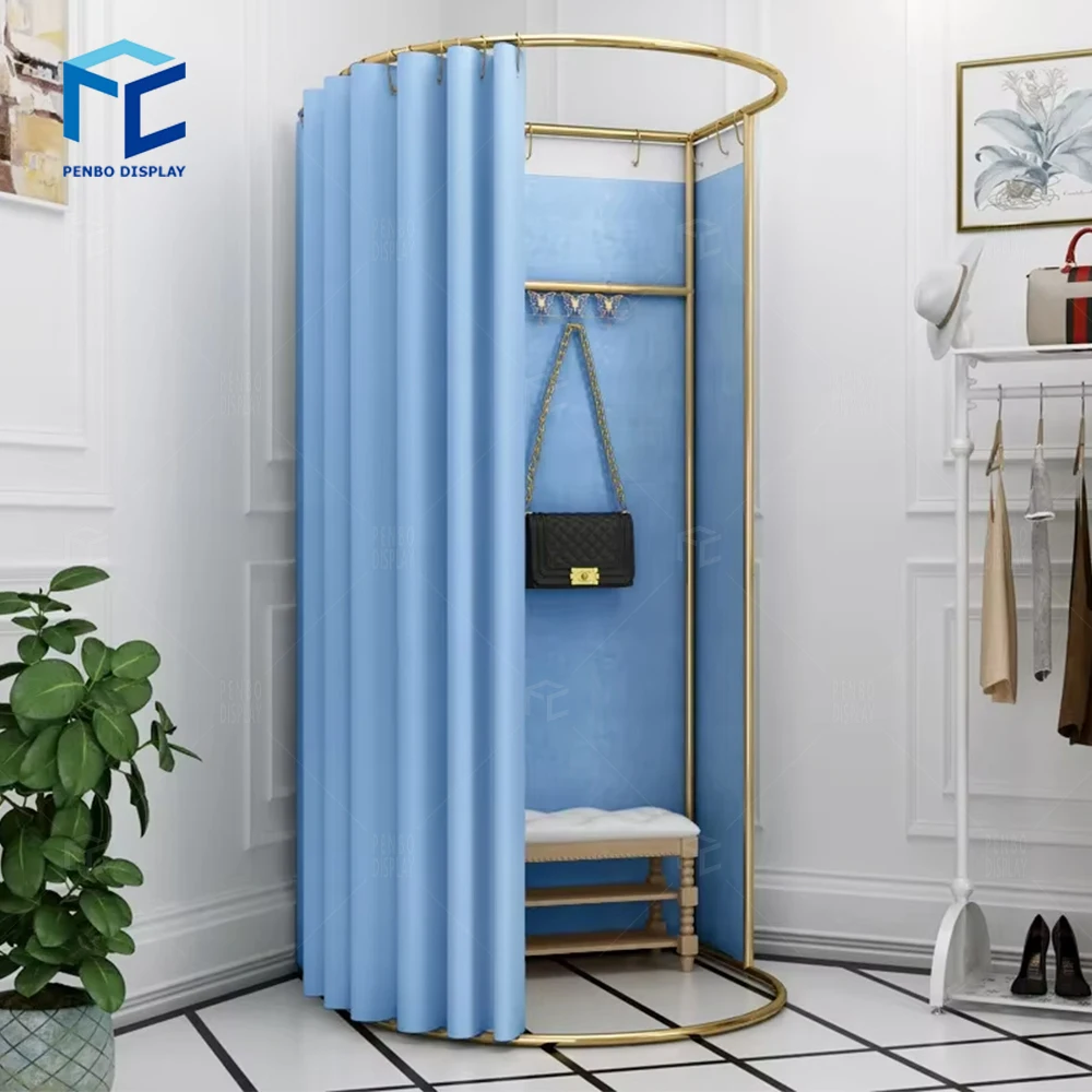 Retail Portable Fitting Room For Boutique Wall Mounted Mobile Fitting-room-for-sale Dressing Room Furniture