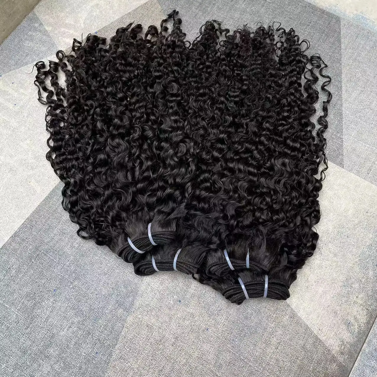 Raw Burmese Curly Hair Vendors Wholesale 100% Unprocessed 12A Grade Raw burmese cuticle aligned Virgin Bundles Human Hair