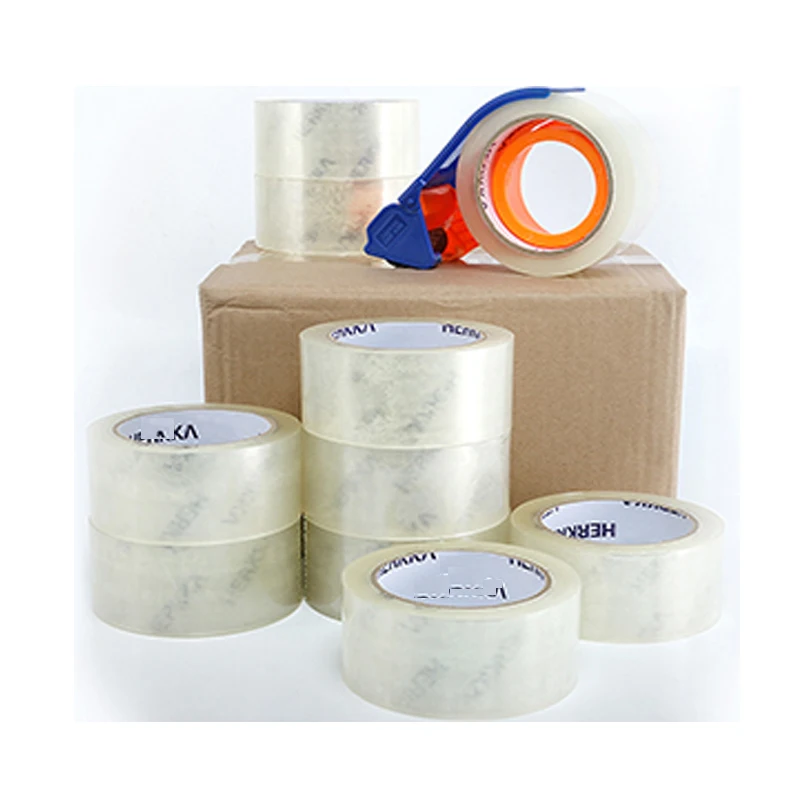Super Clear BOPP Packing Tape Single Sided with Good Price Quite Jumbo Tape Supplier