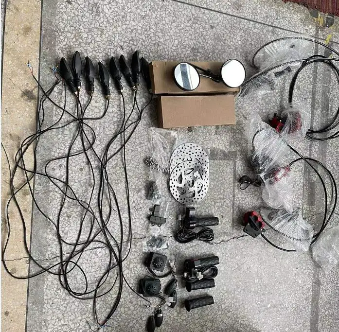 EU China Warehouse stock Citycoco electric scooter Accessories Mirror Remote Controller Citycoco Brake disc