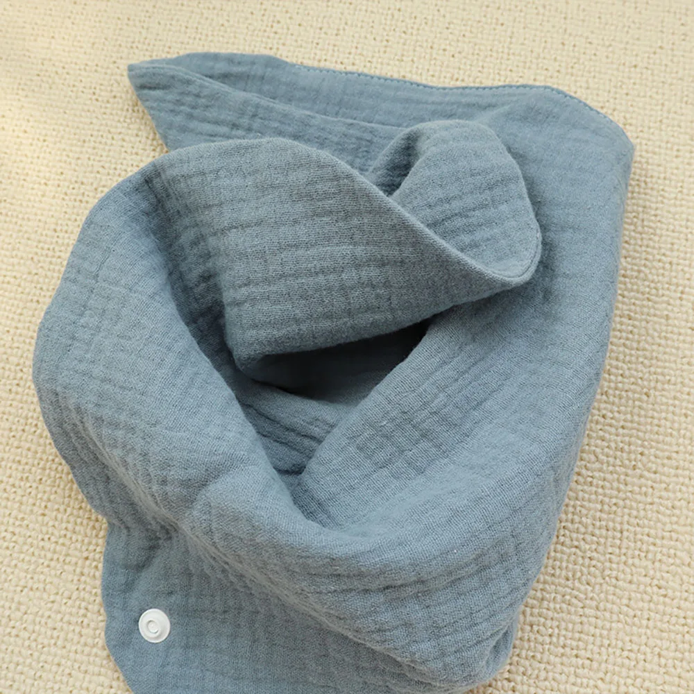 Wholesale Muslin Weaning Minky Dot Large Infant Korean Oem Baby Drool Bib