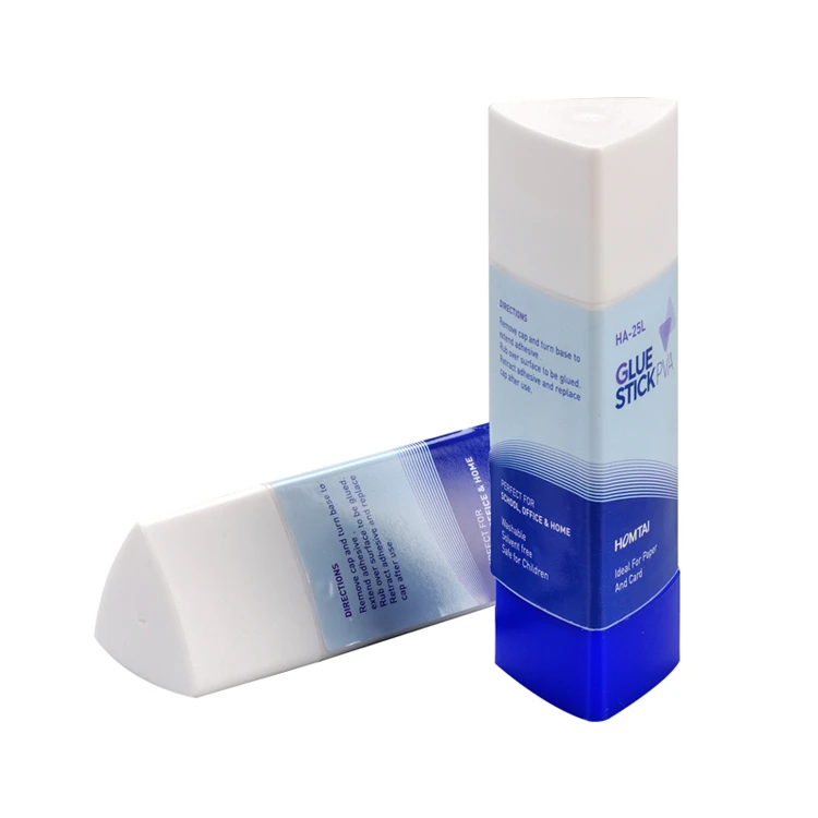 Factory direct supply washable glue stick pen school office purple glue stick tube