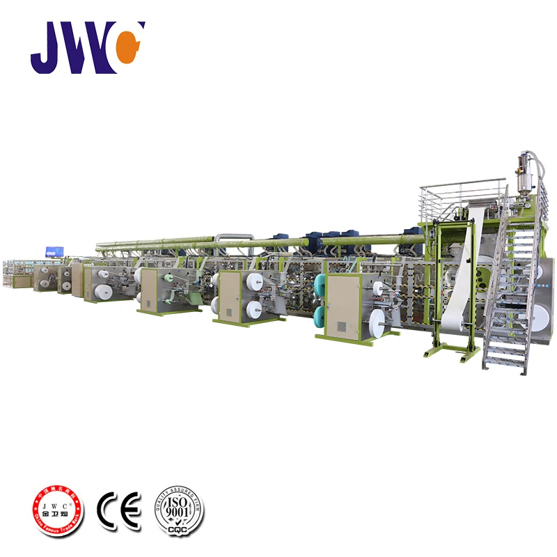 baby diaper machinery material for manufacturing baby diaper