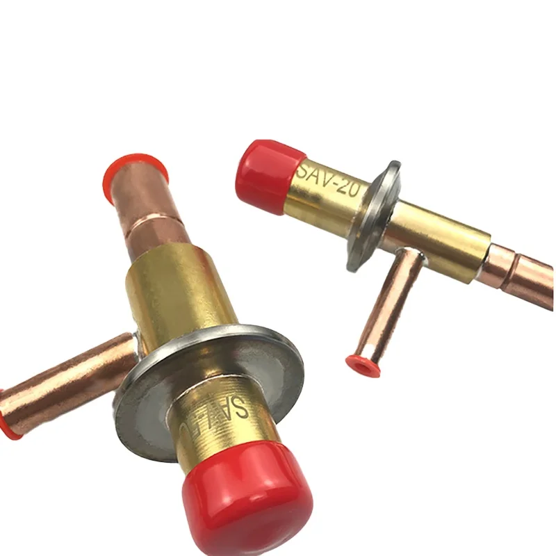 SAV Model Refrigeration Parts Copper Brass Water Control Bypass Valve for Compressor welded