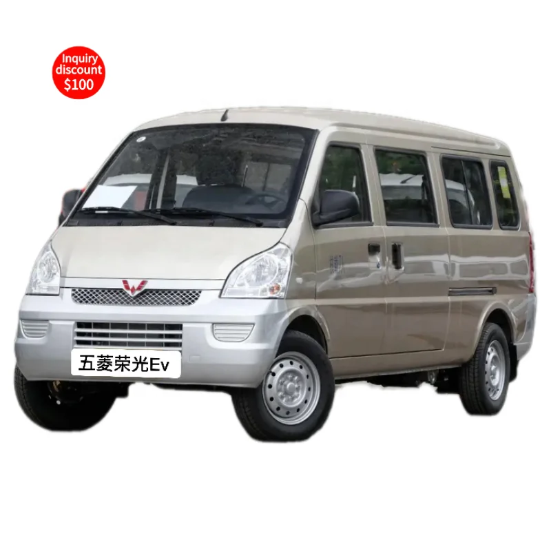 Новый Электрический грузовой фургон Wuling Rongguang EV с дальностью 300 км подходит для взрослых
