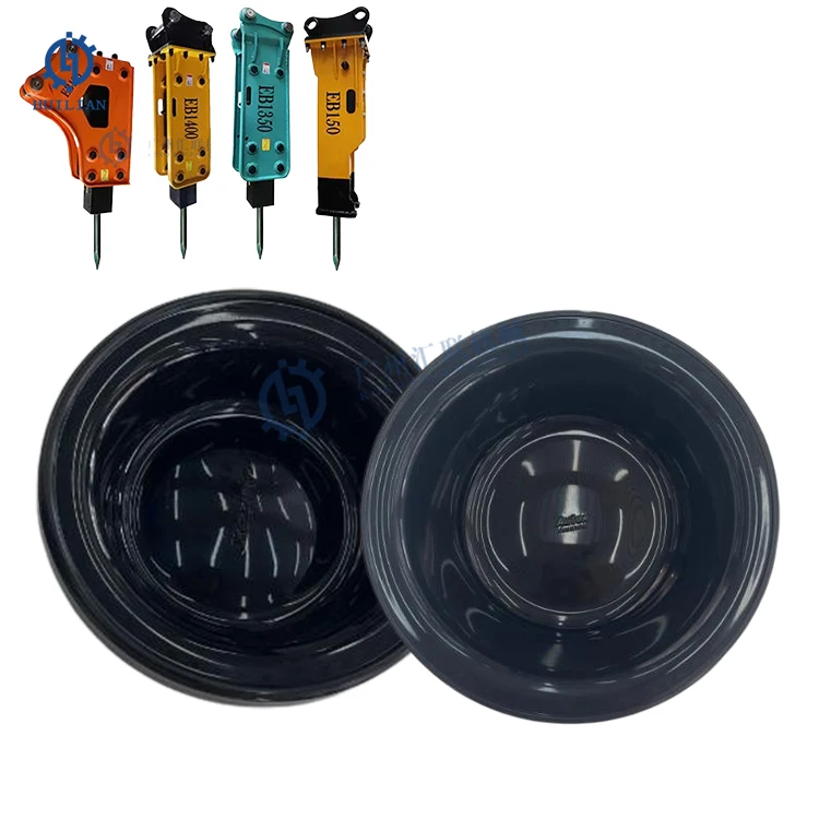 Hydraulic Hammer Membrane Parts HM1500 HM1800 HM2000 HM2100 HM2300 HM2500 HM2600 HM3000 HM4000 Rock Breaker Rubber Diaphragm