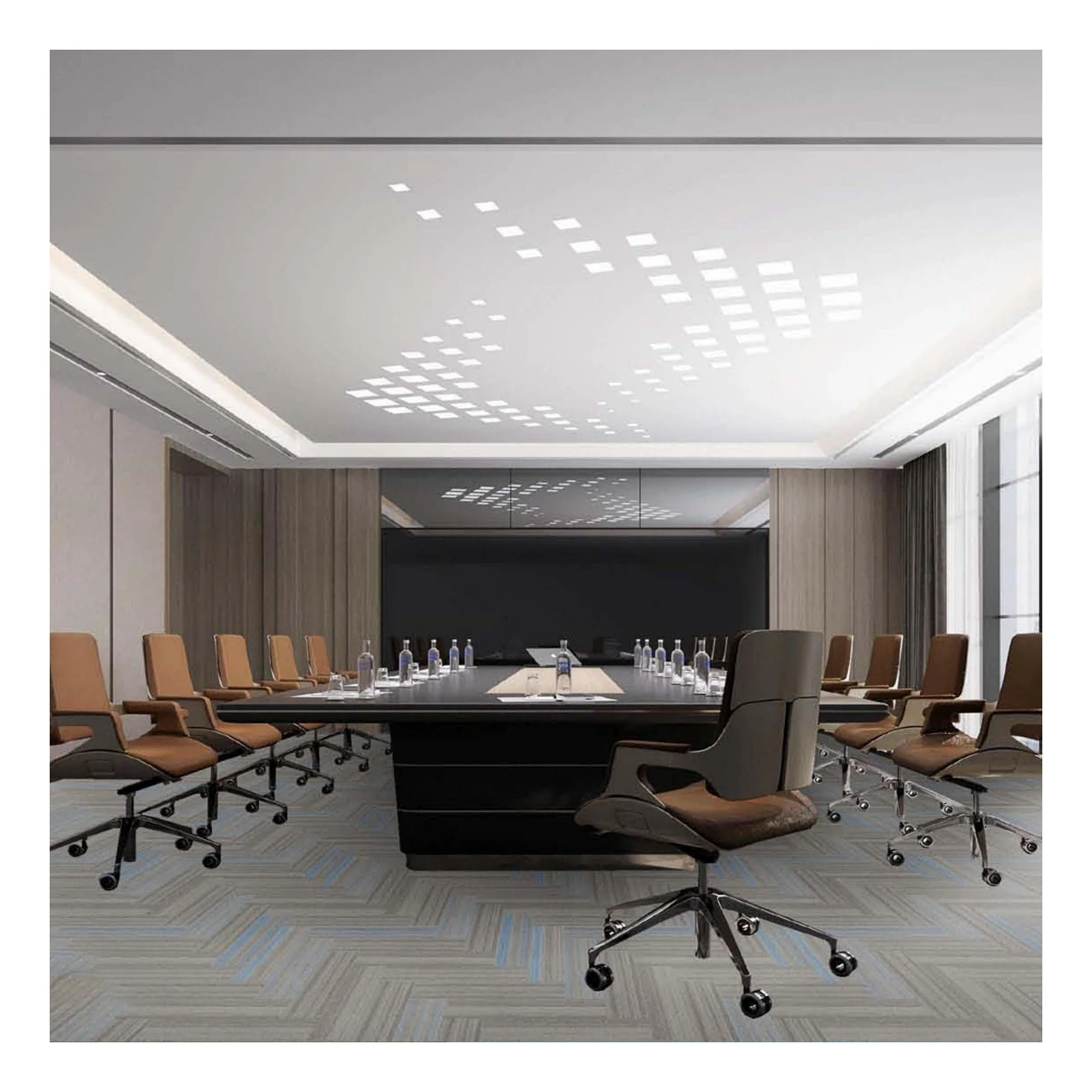 Luxury hand tufted large size wool carpet for villa/hotel China carpet Luxury Commercial Carpet