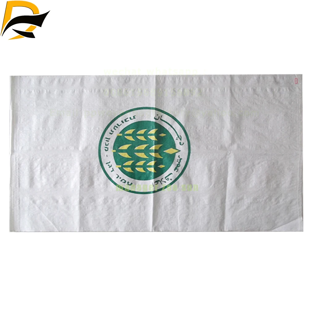 OEM design biscuit candy food bag 25kg Bopp laminated pp woven bag