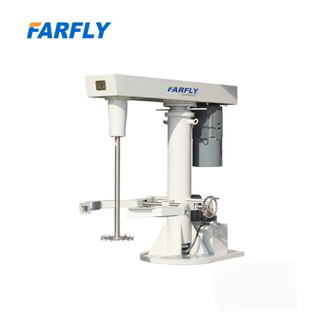 Customized FDG 15kw high speed agitator car paint mixer, wall paint dissolver, road marking disperser