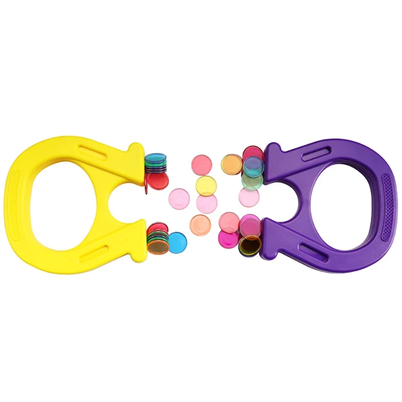 Horseshoe shaped magnetic bars U-shaped magnetic stripe magnets that can be used as teaching aid