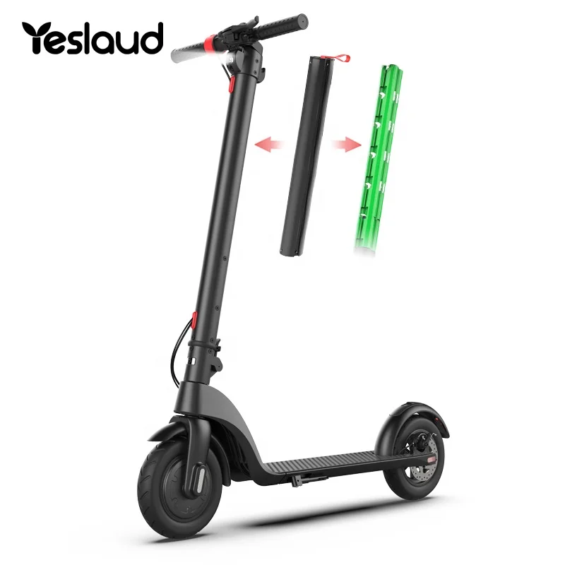 Электрический скутер Yeslaud из Китая, шины 8,5 дюйма, Электрический скутер, складной, 350 Вт, дешевый Электрический скутер