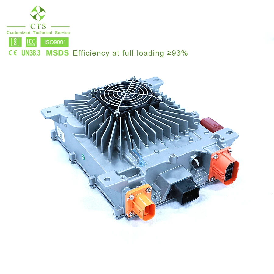 72v 96v 144v 400v 600v high volt low volt on board charger  3.3kw 6.6kw OBC for electric vehicle car tricycle boat