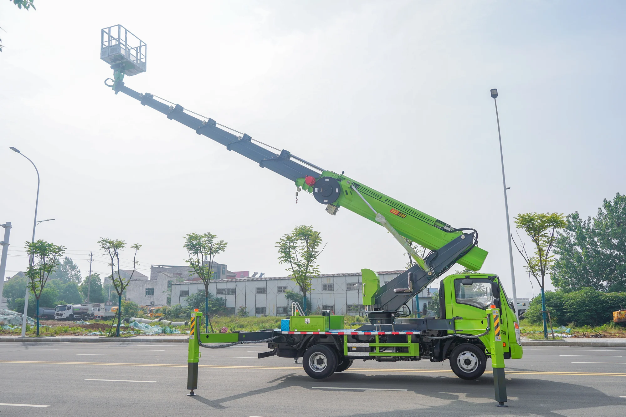Rayat factory DAYUN direct sales for housing construction city maintenance 28M 30M 34M 45M truck mounted aerial work platform