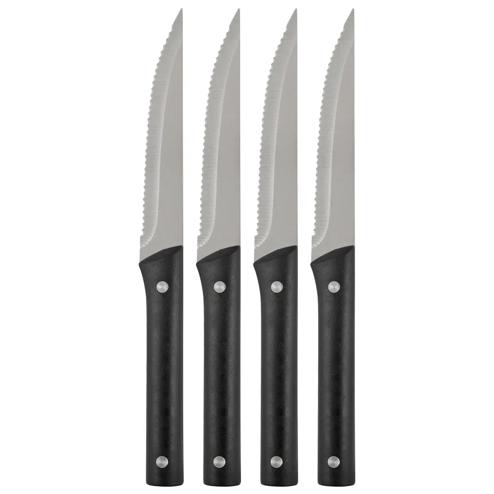 4 pcs stainless steel Kitchen meat knives set